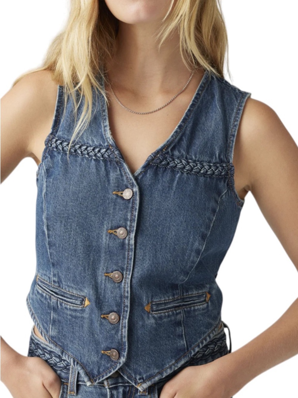 Levi's - Braided Vest - Big Yikes